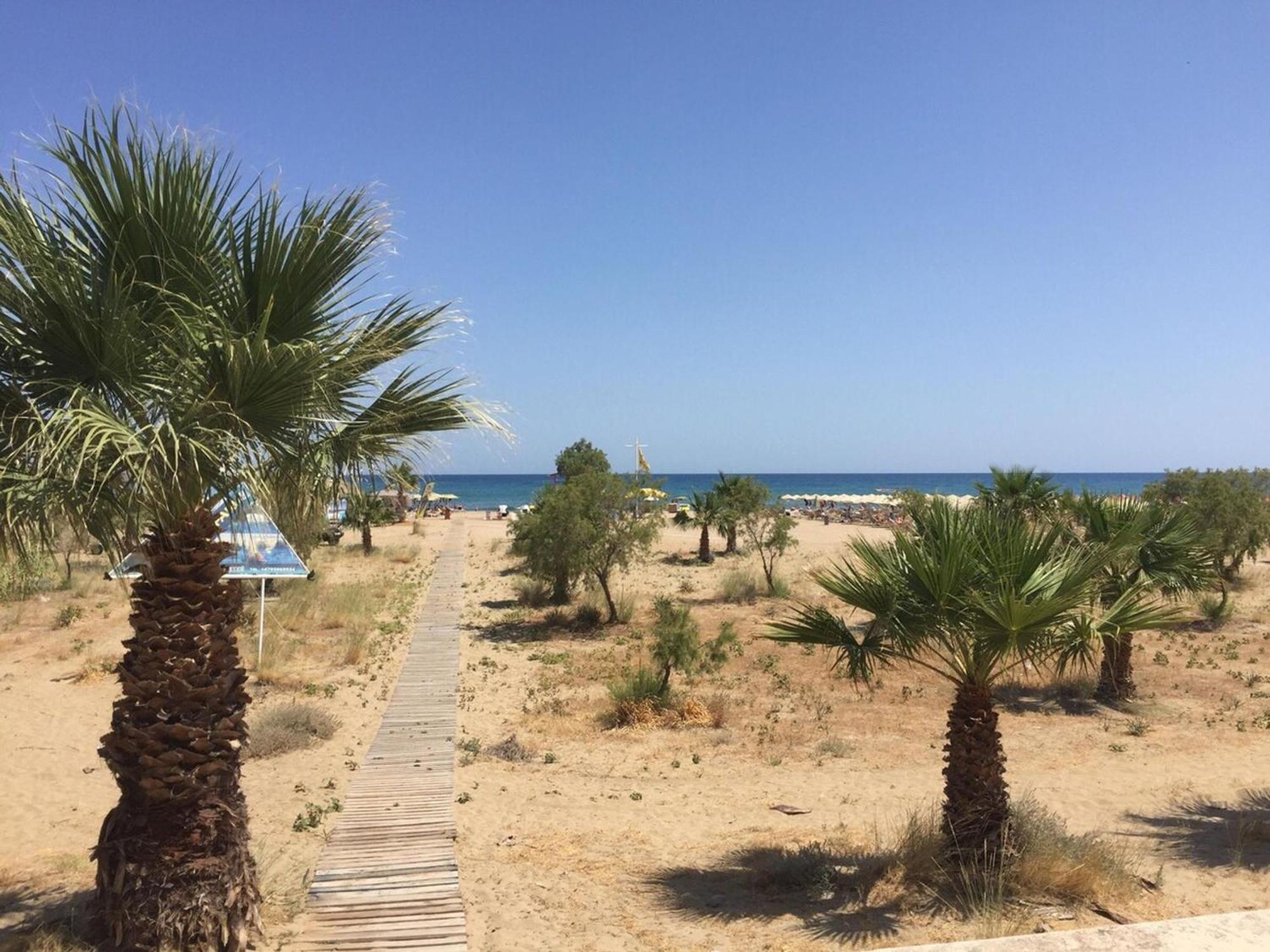 Erieta Sea View Apartment50M From The Beach Ретимно Экстерьер фото