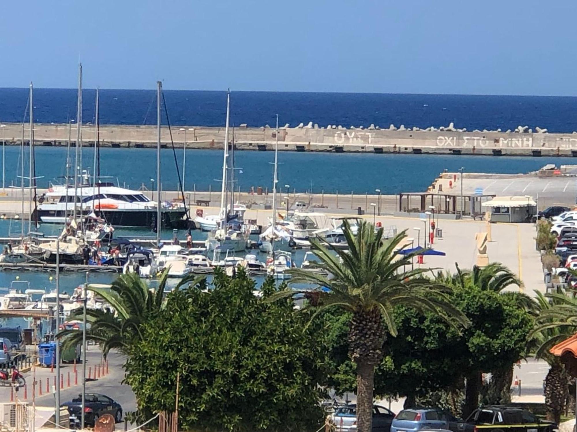 Erieta Sea View Apartment50M From The Beach Ретимно Экстерьер фото